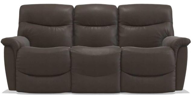La-Z-Boy® James Walnut Leather Power Reclining Sofa 8