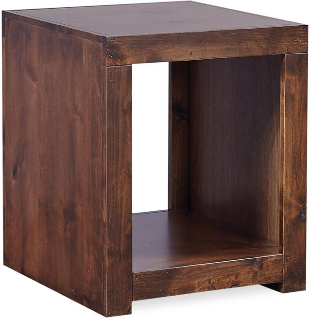Aspenhome® Contemporary Alder Smokey Grey End Table