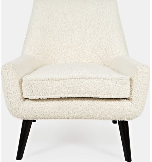 Jofran Inc. Ewing Cream and Natural Accent Chair