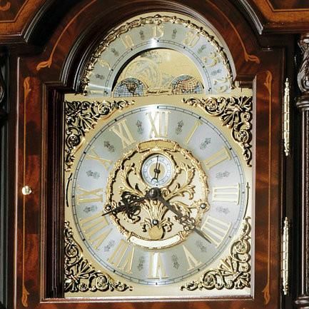 Howard Miller® The J. H. Miller II Windsor Cherry Grandfather Clock 2