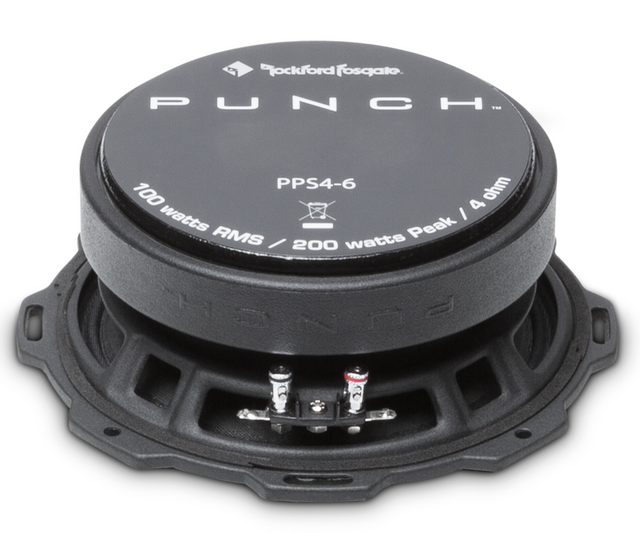 Rockford Fosgate® Punch Pro 6.5" 4-Ohm Midrange 6