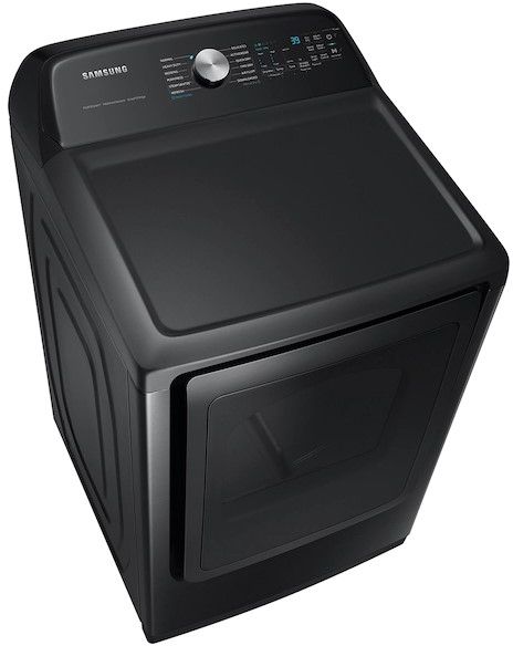 Samsung 7.4 Cu. Ft. Brushed Black Gas Dryer 4