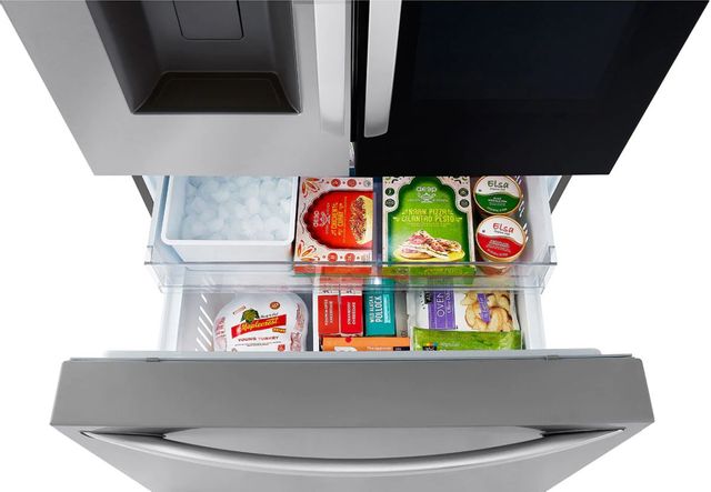 LG 27 Cu. Ft. PrintProof™ Stainless Steel Smart InstaView® Counter Depth French Door Refrigerator  5