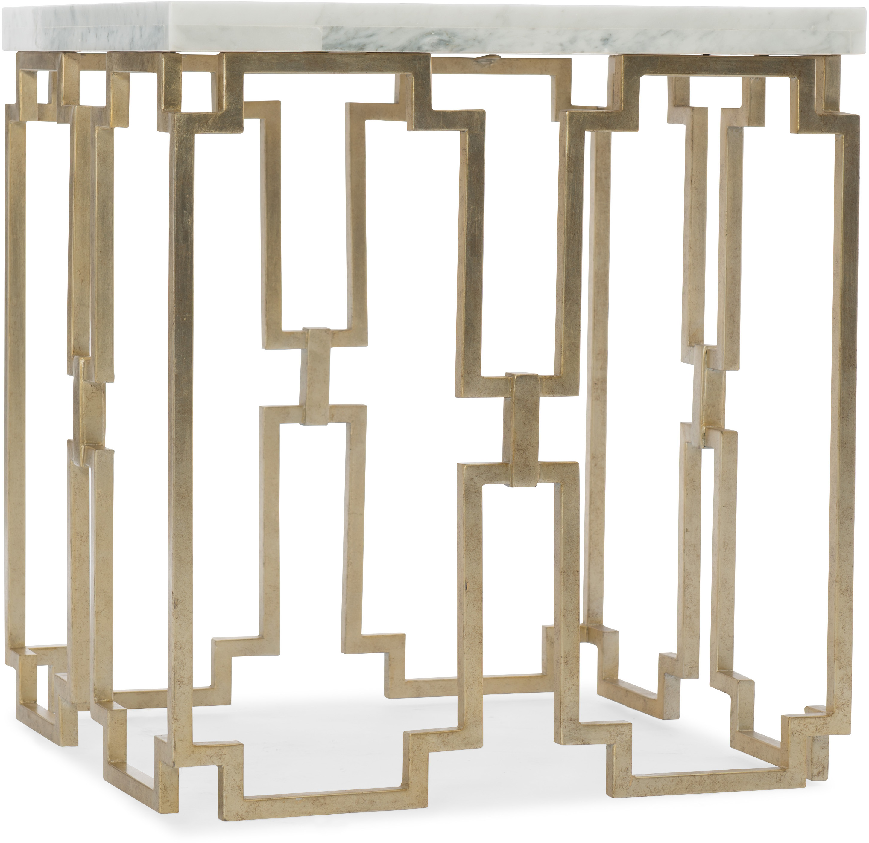 Hooker Furniture® Evermore Kalala White Marble End Table
