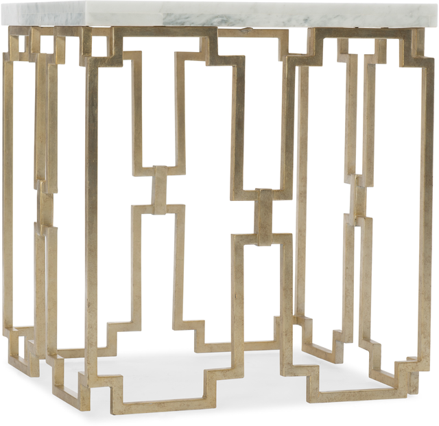 Hooker Furniture® Evermore Kalala White Marble End Table-0