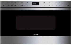 Wolf® E Series Transitional 24" Stainless Steel Built In Microwave Drawer