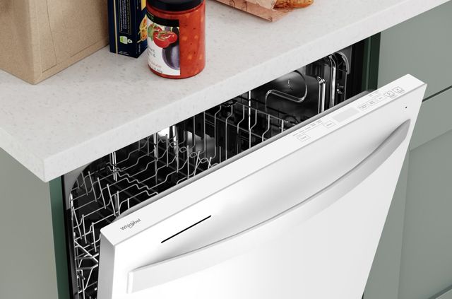 Whirlpool® 24" White Built In Dishwasher-3