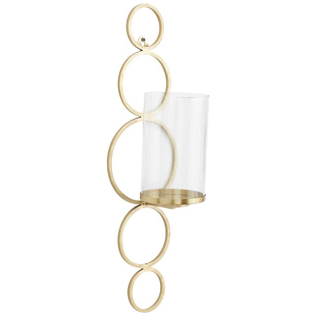 Uma Home Cosmoliving Gold Metal Wall Sconce-0