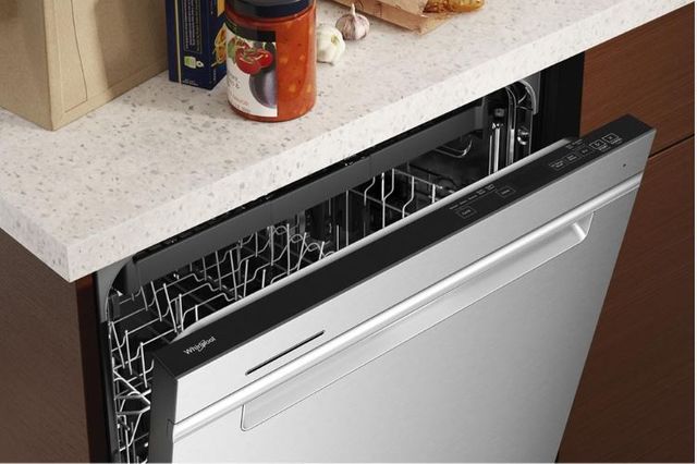 Whirlpool® 24" Fingerprint Resistant Stainless Steel Built In Dishwasher 46