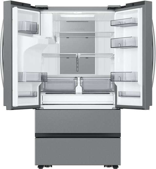 Samsung 30 Cu. Ft. Fingerprint Resistant Stainless Steel Freestanding French Door Refrigerator-3