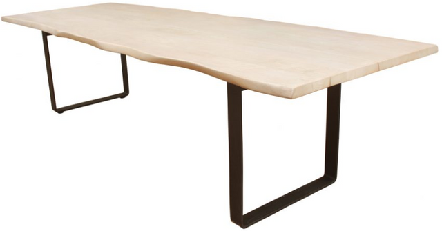 Moe's Home Collection Wilks Beige Dining Table 2
