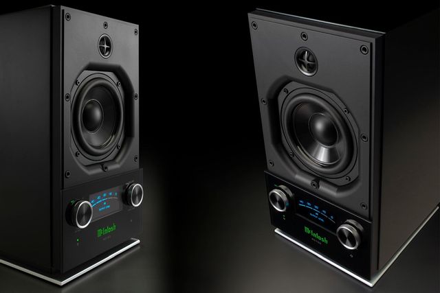 McIntosh®  5.25" x 6" Black Wireless Loudspeaker 4