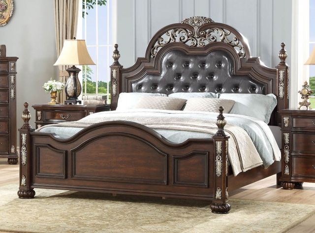 New Classic® Home Furnishings Maximus Madeira Queen Bed-3