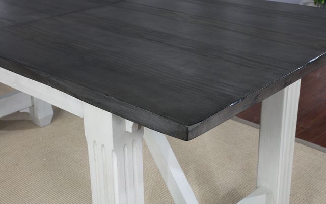 Avalon Furniture Mystic Cay Weathered Counter Height 66" Extendable Dining Table-1