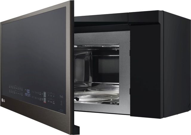 LG 1.7 Cu. Ft. PrintProof™ Black Stainless Steel Over The Range Microwave 2
