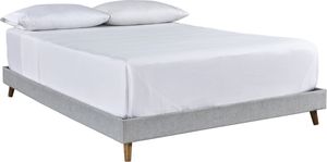 Mill Street® Beige King Upholstered Platform Bed