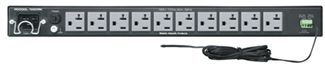 Middle Atlantic Products® 20A 10 Outlet 2-Stage Rackmount Power/Cooling Surge 1