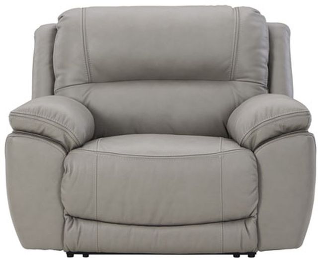 Signature Design by Ashley® Dunleith Gray Power Recliner-1