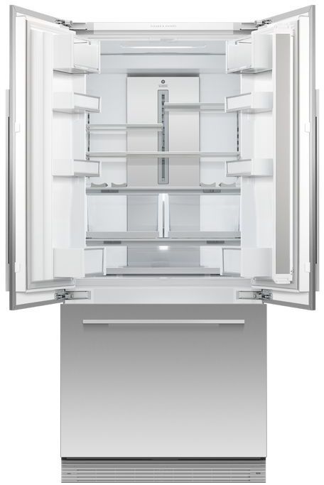 Réfrigérateur à portes françaises de 32 po Fisher Paykel® de 14,7 pi³ - Prêt pour le panneau 4
