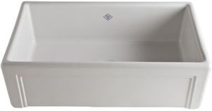 Yale Appliance Shaws Original 30" Casement Edge Front Kitchen Sink-White