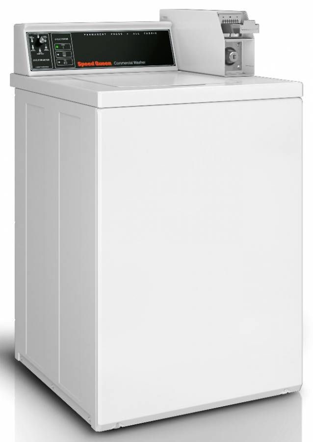 Speed Queen® Commercial 3.19 Cu. Ft. White Top Load Washer 1