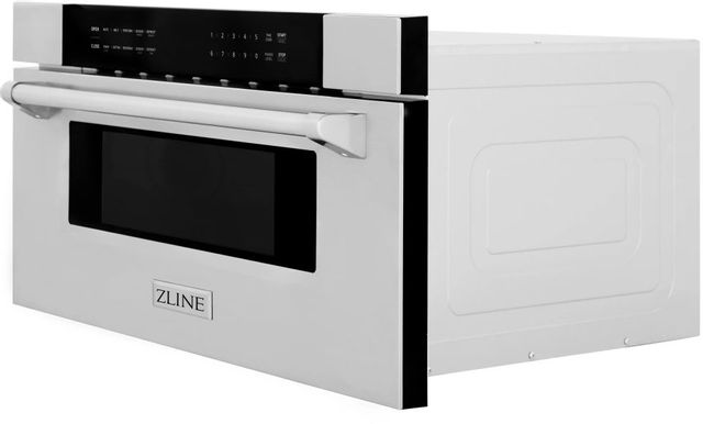 Zline 1.2 Cu. Ft. Stainless Steel Built In Microwave Drawer 2