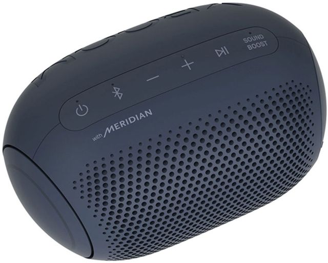 LG XBOOM GO PL2 Black Portable Bluetooth Speaker with Meridian Audio Technology 3