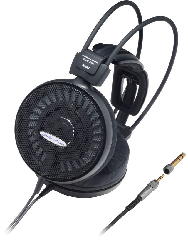Audio-Technica® Black Audiophile Open-Air Dynamic Headphones 0