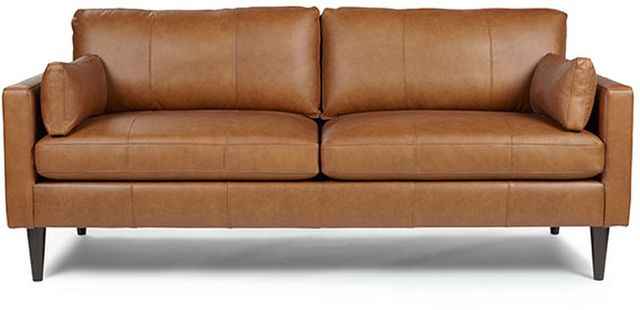 Best Home Furnishings® Trafton Espresso Sofa With 2 Pillows 3