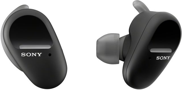Sony® WF-SP800N Black Truly Wireless In Ear Noise-Canceling Headphones