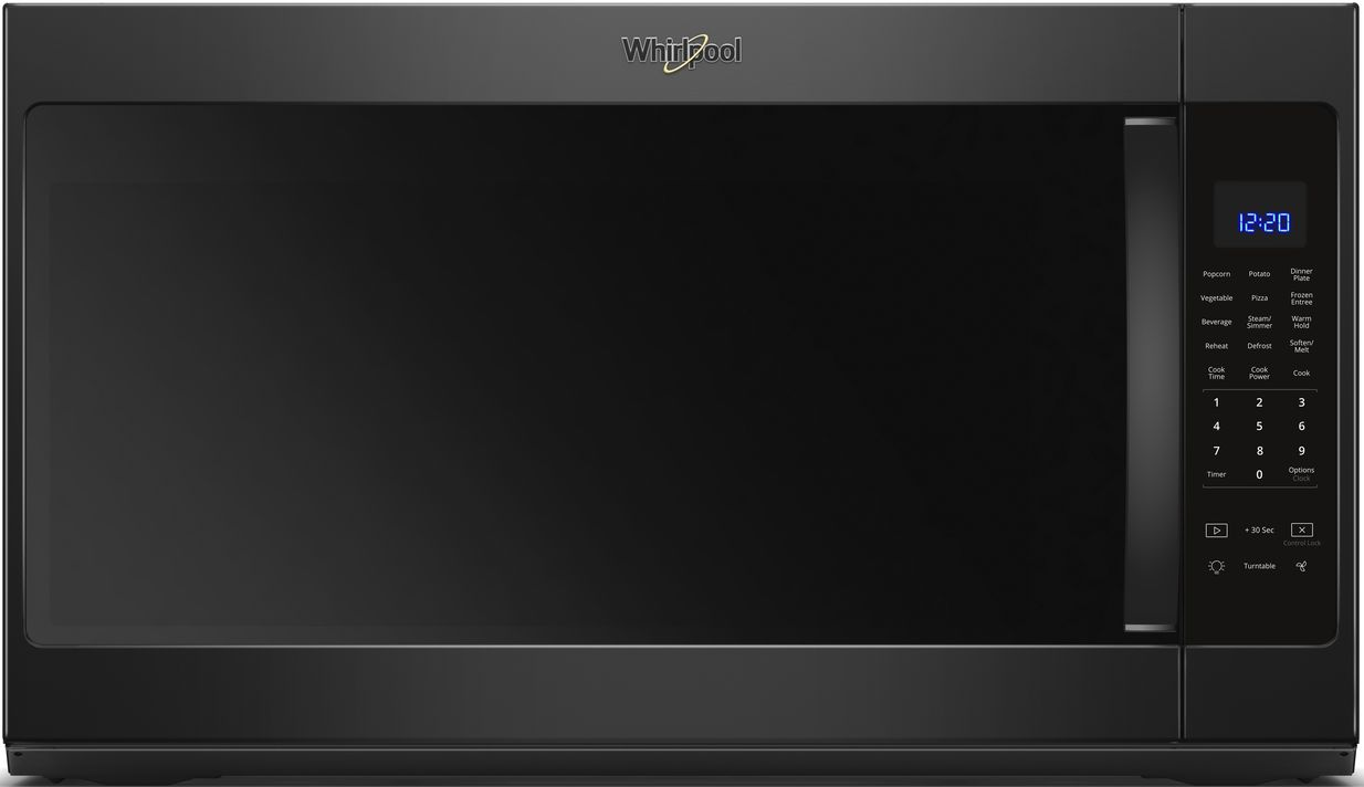 Whirlpool® 2.1 Cu. Ft. Black Over The Range Microwave