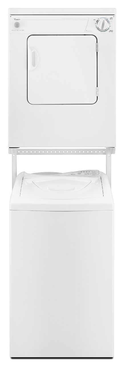 Whirlpool® Compact Front Load Electric Dryer-White 1