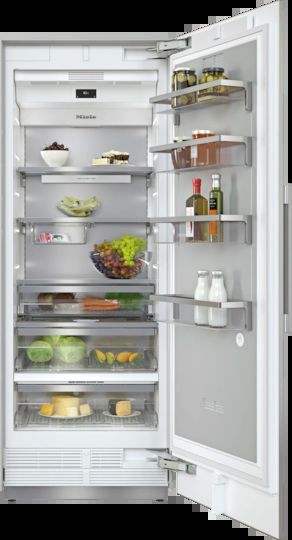 Miele MasterCool™ 30 in. 16.8 Cu. Ft. Stainless Steel Counter Depth Freezerless Refrigerator-1