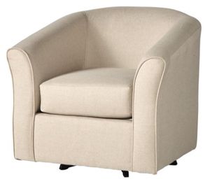 Hughes Furniture 89 Jitterbug Khaki Swivel Chair