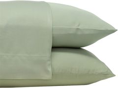 Cariloha Classic 2-Piece Bamboo Viscose Sage King Pillowcase Set