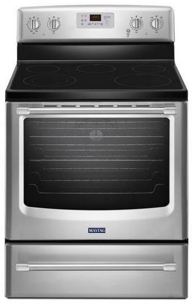 Maytag 30" Free Standing Electric Range-Stainless Steel 0