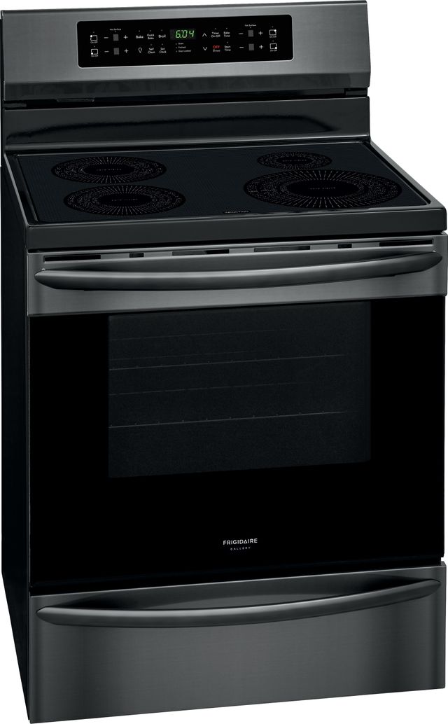 Frigidaire Gallery® 29.88" Black Stainless Steel Free Standing Induction Range 7