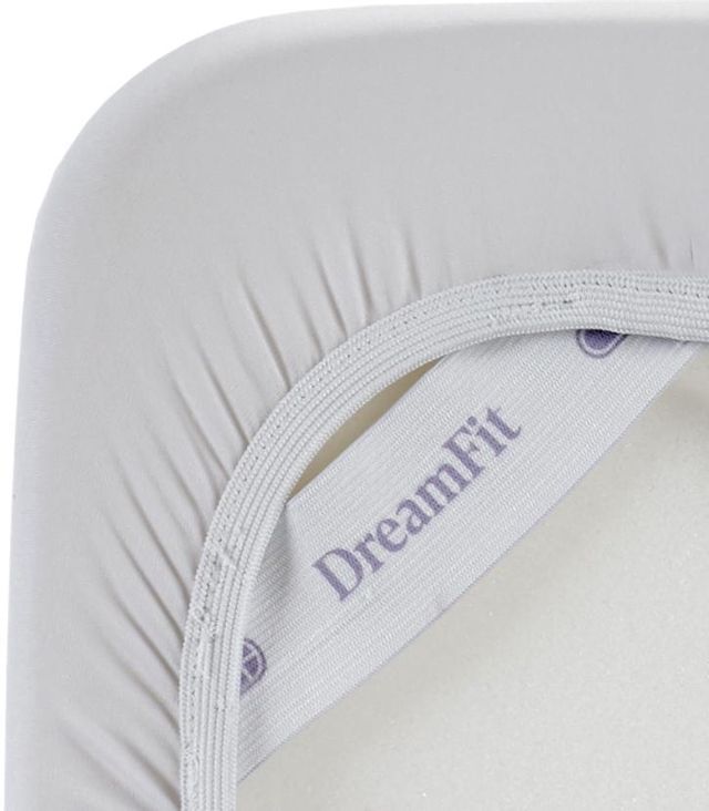 DreamFit® DreamComfort™ White Queen Mattress Protector 4