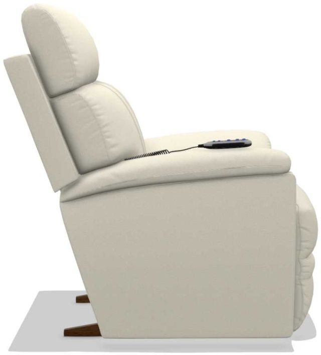 La Z Boy® Talladega Ivory Two Motor Massage And Heat Power Recline Xr