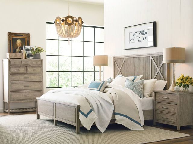 American Drew® West Fork Canton Taupe King Bed-2