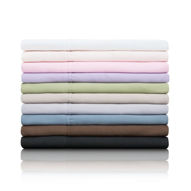 Malouf® Woven™ Blush Brushed Microfiber Standard Pillowcases 6