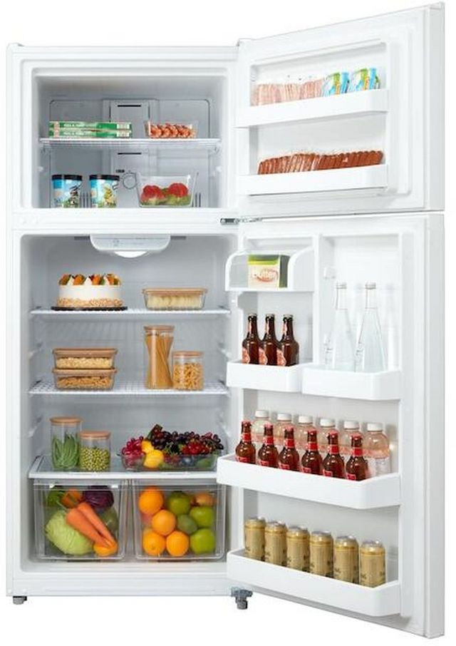 Midea® 30 In 18 0 Cu Ft White Top Mount Refrigerator Grand