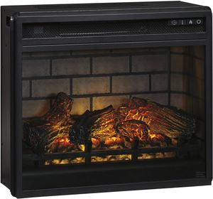 Signature Design by Ashley® Entertainment Accessories Black Insert Infrared Fireplace