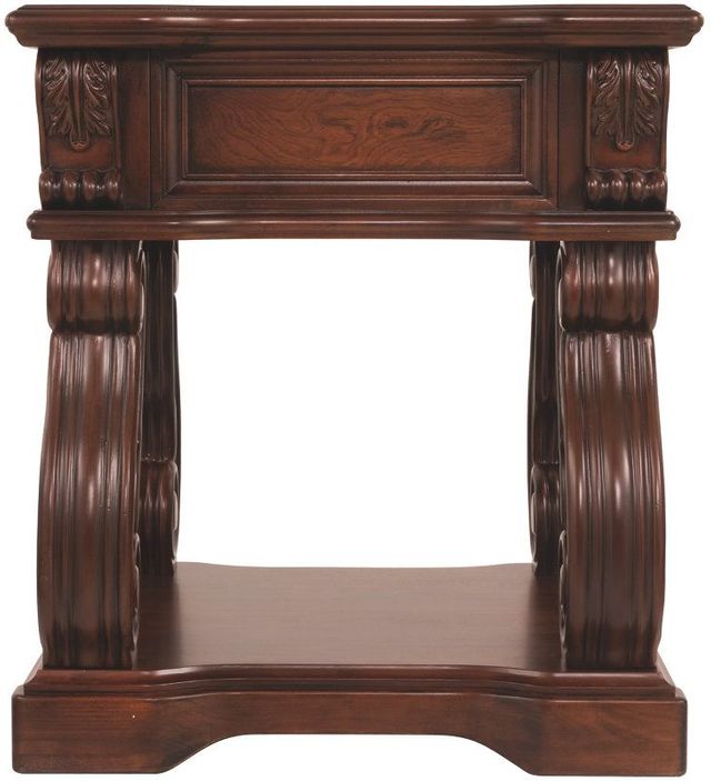 Signature Design by Ashley® Alymere Rustic Brown End Table 2