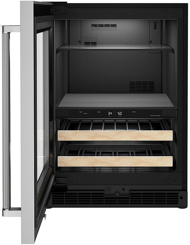 KitchenAid® 4.9 Cu. Ft. Stainless Steel Wine Cooler | Colder's ...