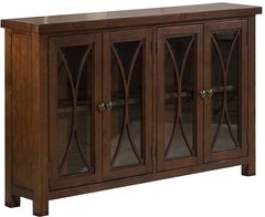 Hillsdale Furniture Bayside Rustic Mahogany Cabinet