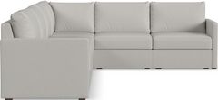 Flex by Flexsteel® 6-Piece Taupe 6-Seat Sectional