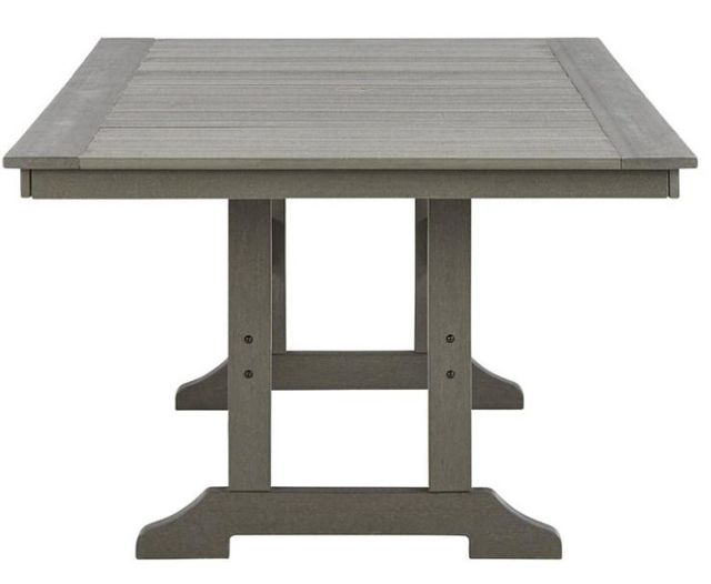 Signature Design by Ashley® Visola Grey Outdoor Dining Table 2