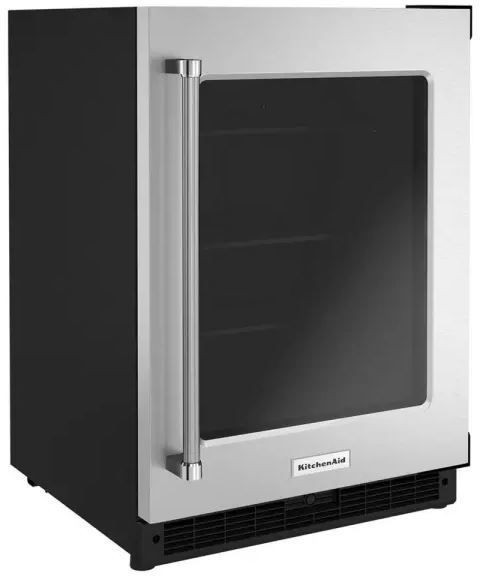 Réfrigérateur sous le comptoir de 24 po KitchenAid® de 5,2 pi³ - Noir 2