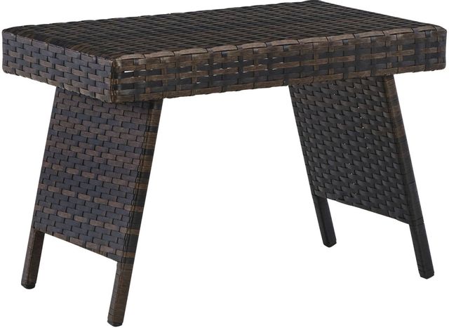 Signature Design by Ashley® Kantana 3-Piece Brown Outdoor Seating Set 2
